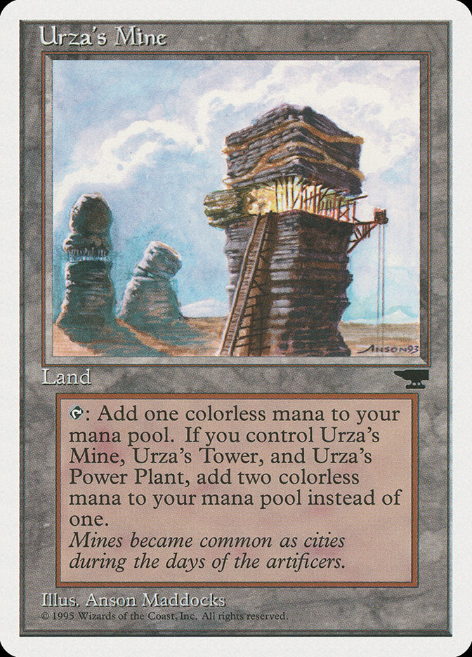 Urza's Mine (Sky Background) [Chronicles] | Galaxy Games LLC