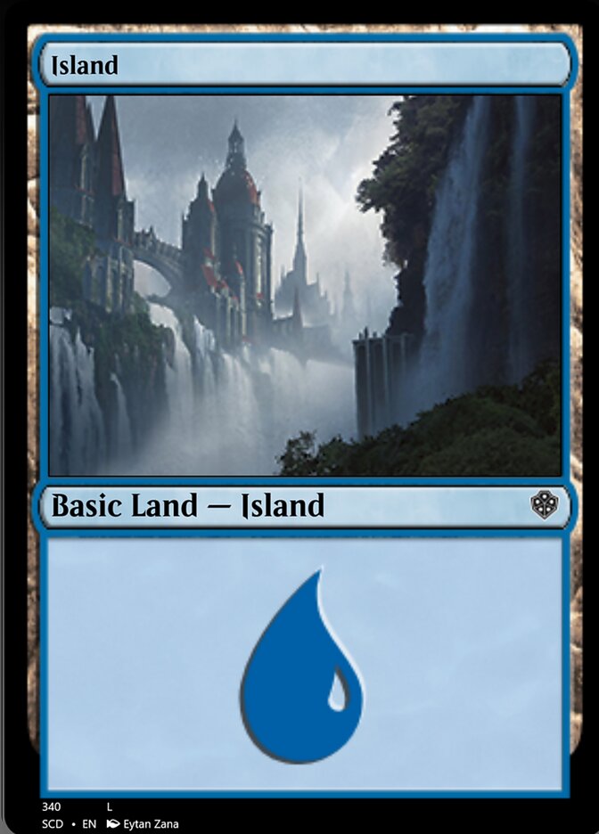 Island (340) [Starter Commander Decks] | Galaxy Games LLC