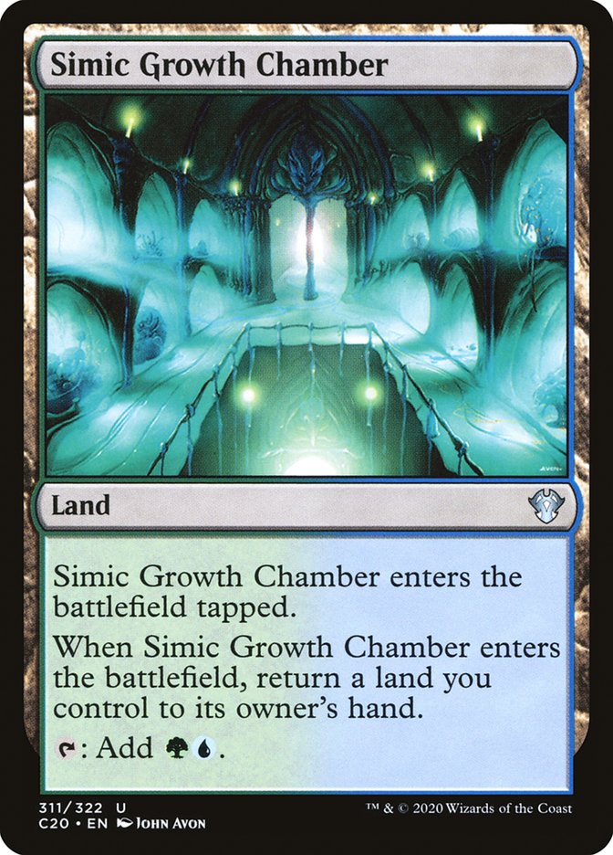 Simic Growth Chamber [Commander 2020] | Galaxy Games LLC