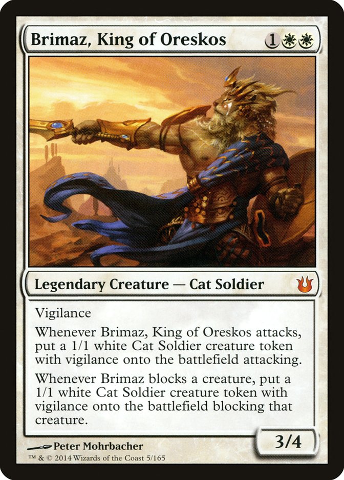 Brimaz, King of Oreskos [Born of the Gods] | Galaxy Games LLC
