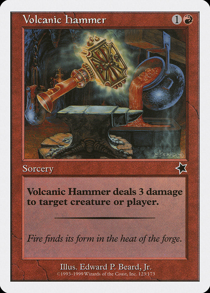 Volcanic Hammer [Starter 1999] | Galaxy Games LLC