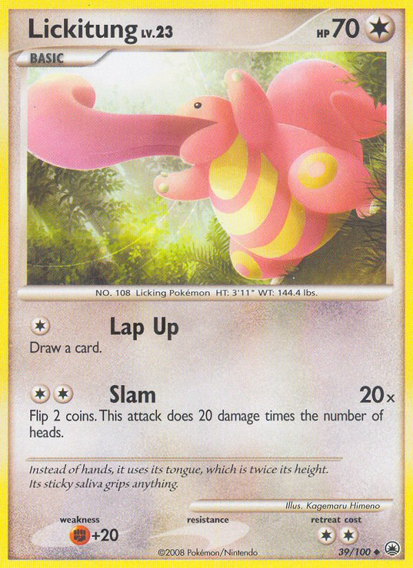 Lickitung (39/100) [Diamond & Pearl: Majestic Dawn] | Galaxy Games LLC