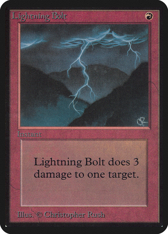 Lightning Bolt [Alpha Edition] | Galaxy Games LLC