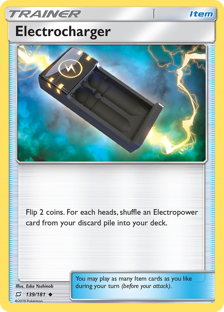 Electrocharger (139/181) [Sun & Moon: Team Up] | Galaxy Games LLC