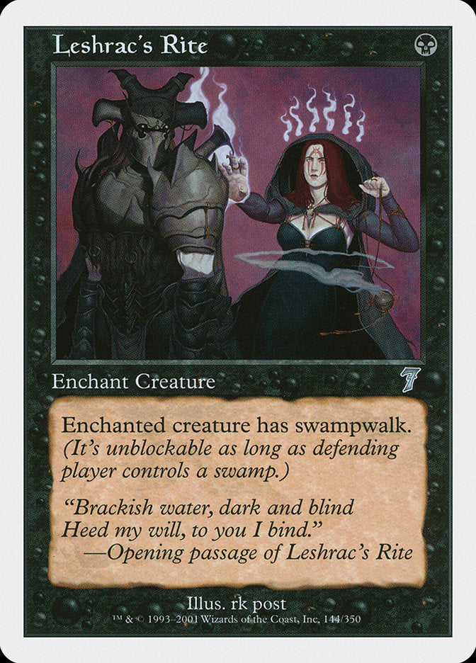 Leshrac's Rite [Seventh Edition] | Galaxy Games LLC
