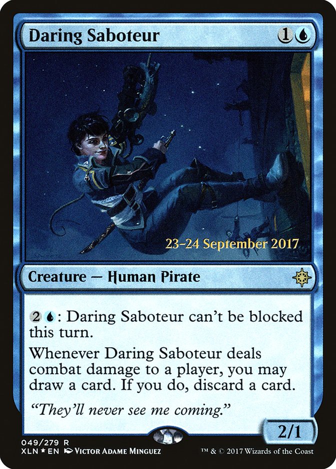 Daring Saboteur [Ixalan Prerelease Promos] | Galaxy Games LLC