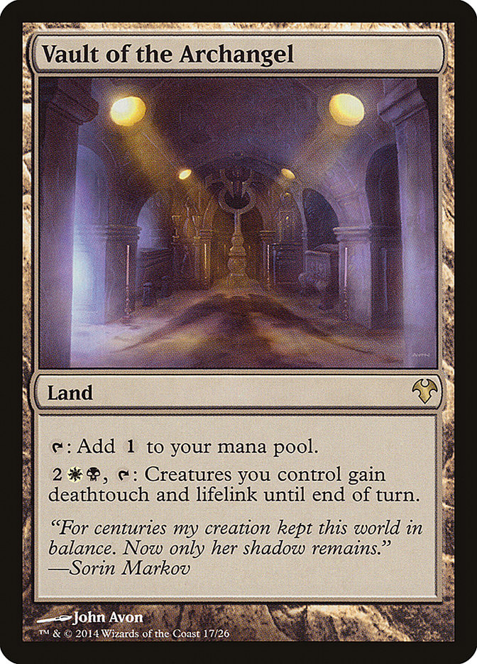 Vault of the Archangel [Modern Event Deck 2014] | Galaxy Games LLC