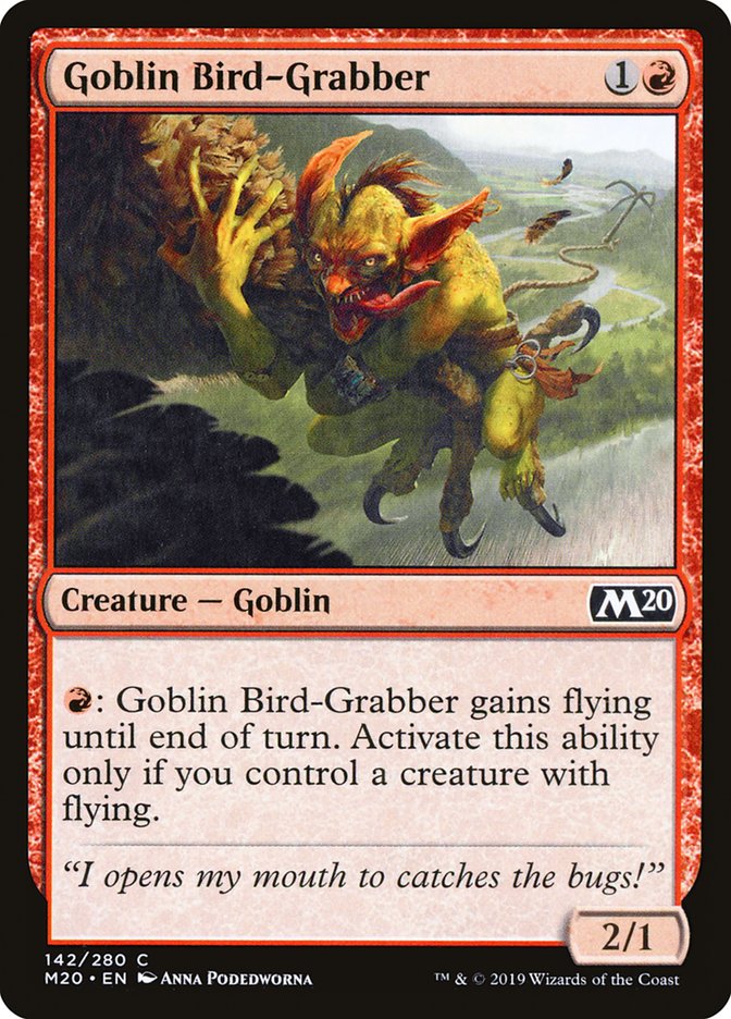 Goblin Bird-Grabber [Core Set 2020] | Galaxy Games LLC