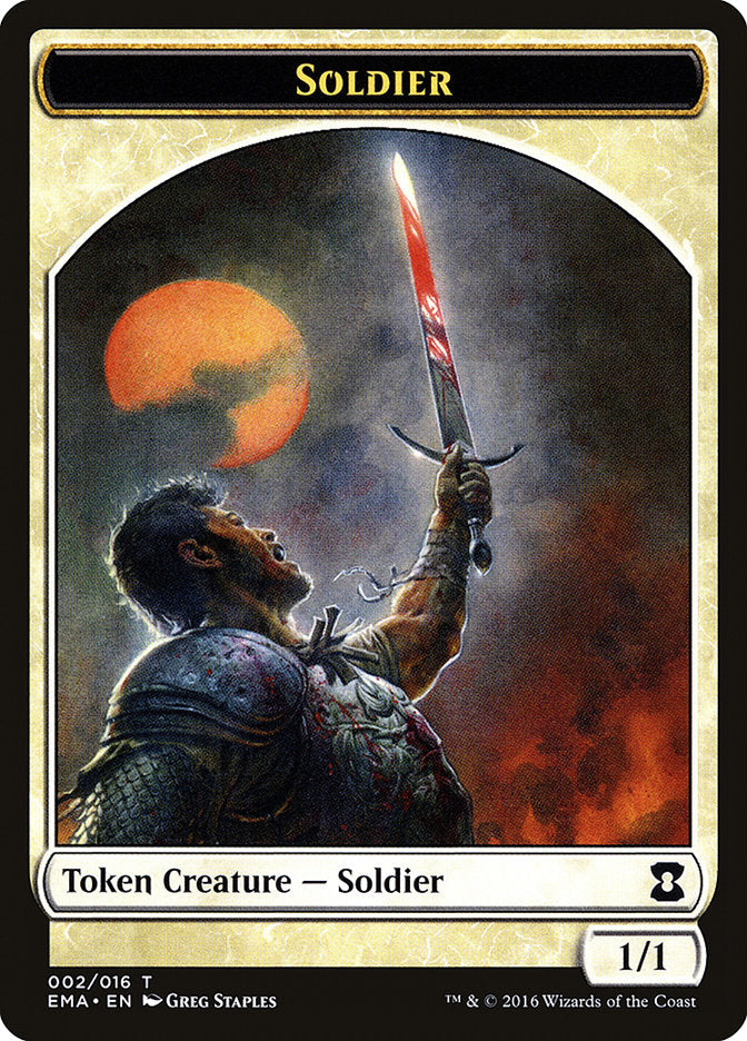 Soldier Token [Eternal Masters Tokens] | Galaxy Games LLC