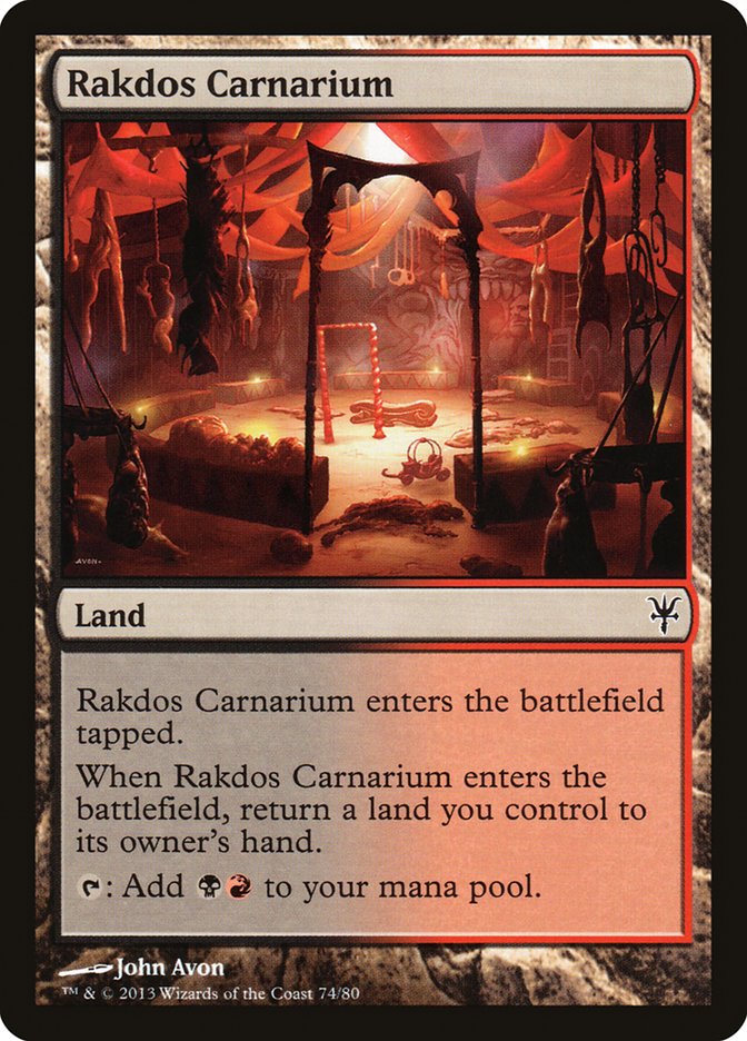 Rakdos Carnarium [Duel Decks: Sorin vs. Tibalt] | Galaxy Games LLC