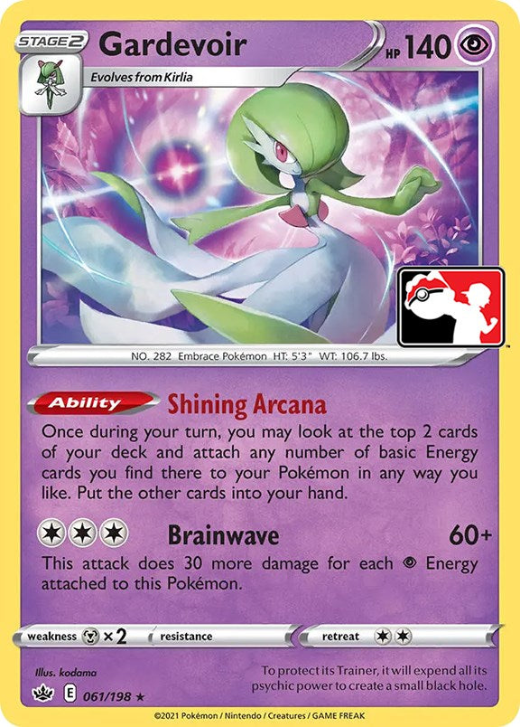 Gardevoir (061/198) [Prize Pack Series One] | Galaxy Games LLC