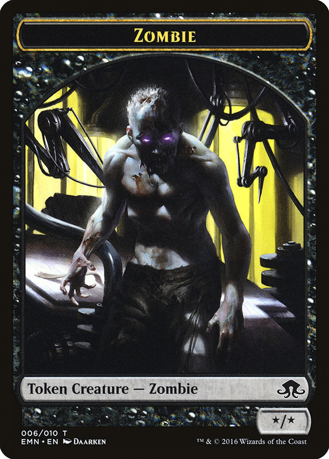 Zombie Token (006/010) [Eldritch Moon Tokens] | Galaxy Games LLC