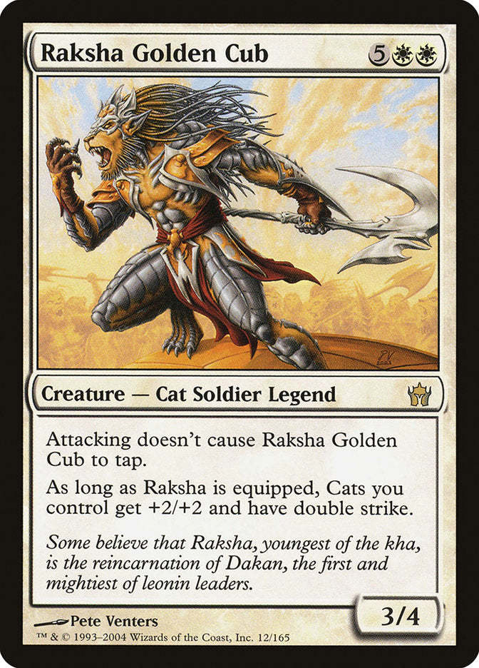 Raksha Golden Cub [Fifth Dawn] | Galaxy Games LLC
