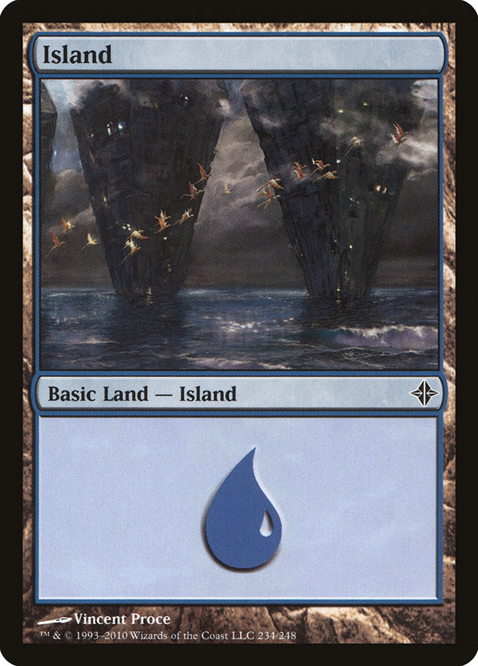 Island (234) [Rise of the Eldrazi] | Galaxy Games LLC