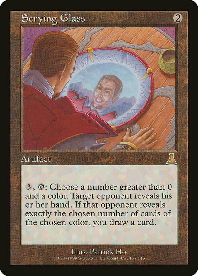 Scrying Glass [Urza's Destiny] | Galaxy Games LLC