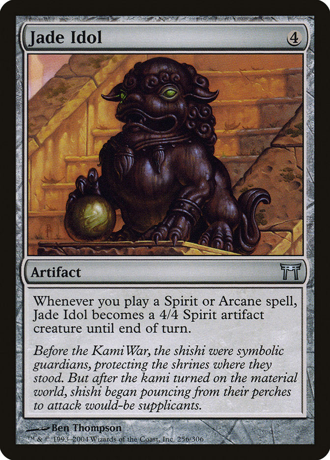 Jade Idol [Champions of Kamigawa] | Galaxy Games LLC