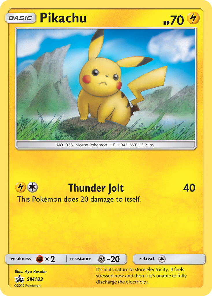 Pikachu (SM183) [Sun & Moon: Black Star Promos] | Galaxy Games LLC