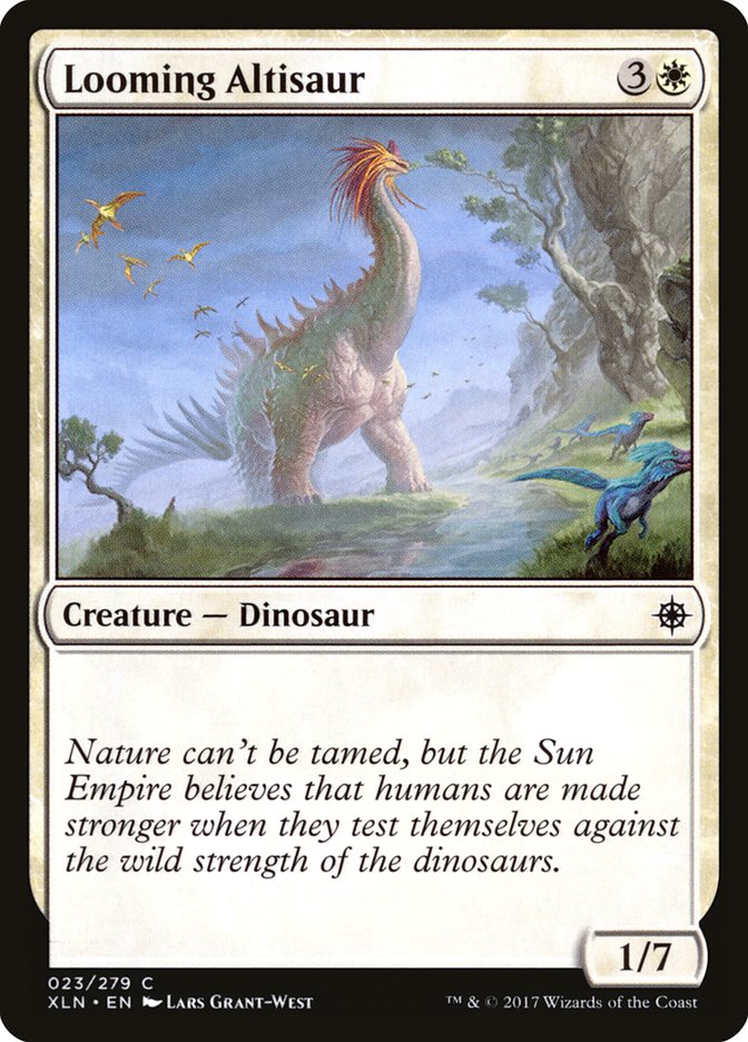 Looming Altisaur [Ixalan] | Galaxy Games LLC