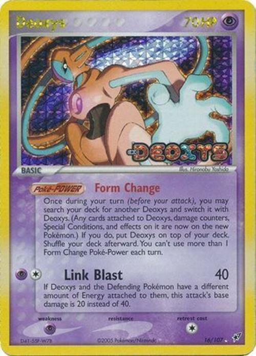 Deoxys (16/107) (Stamped) [EX: Deoxys] | Galaxy Games LLC