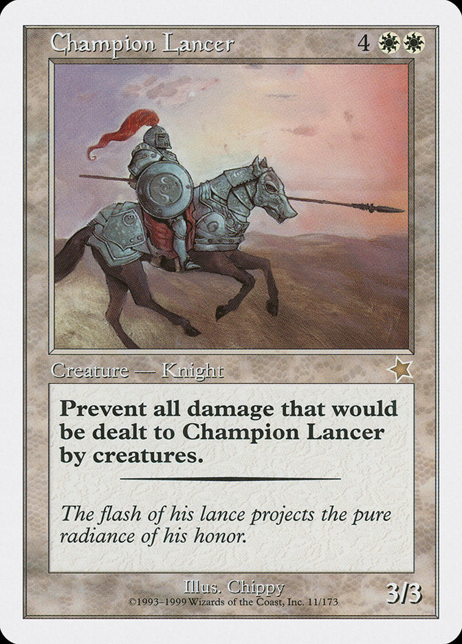 Champion Lancer [Starter 1999] | Galaxy Games LLC
