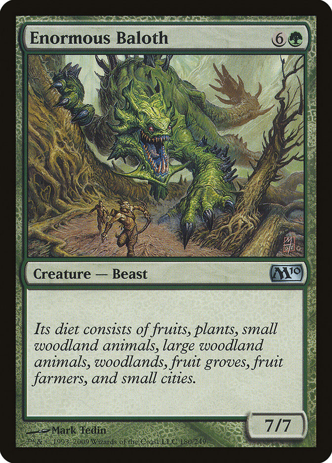 Enormous Baloth [Magic 2010] | Galaxy Games LLC