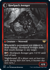 Ill-Tempered Loner // Howlpack Avenger [Innistrad: Double Feature] | Galaxy Games LLC