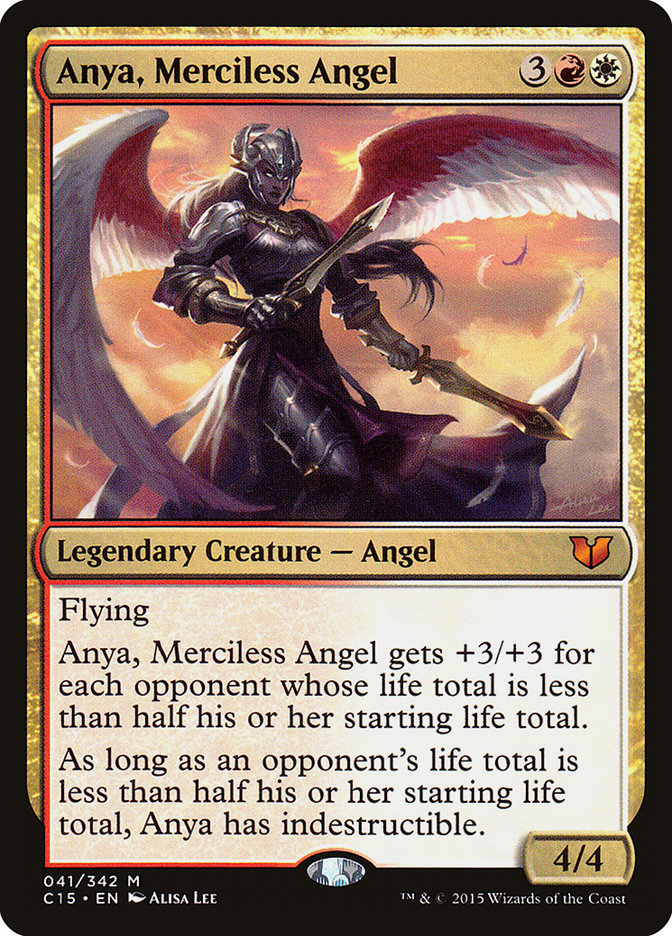 Anya, Merciless Angel [Commander 2015] | Galaxy Games LLC