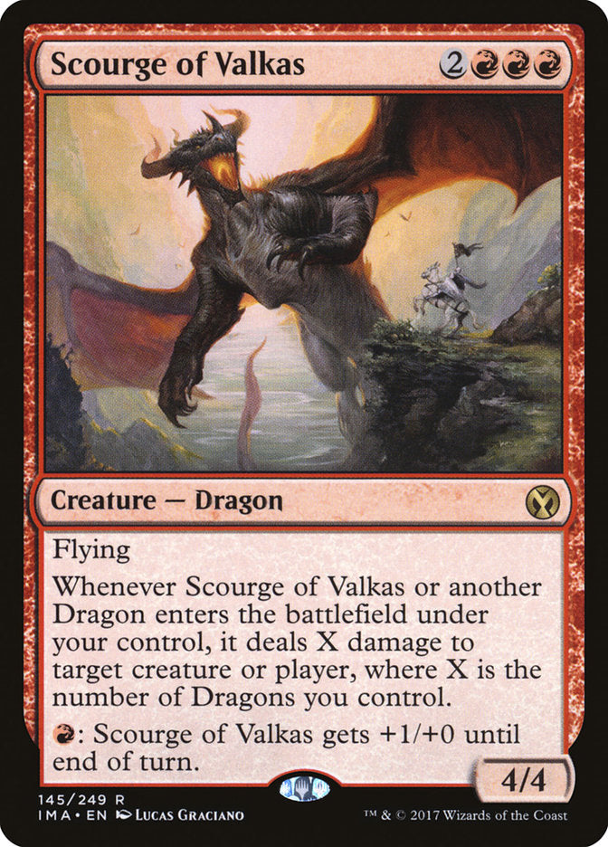 Scourge of Valkas [Iconic Masters] | Galaxy Games LLC