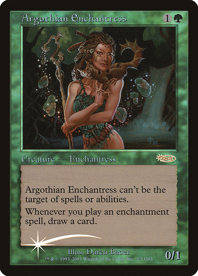 Argothian Enchantress [Judge Gift Cards 2003] | Galaxy Games LLC