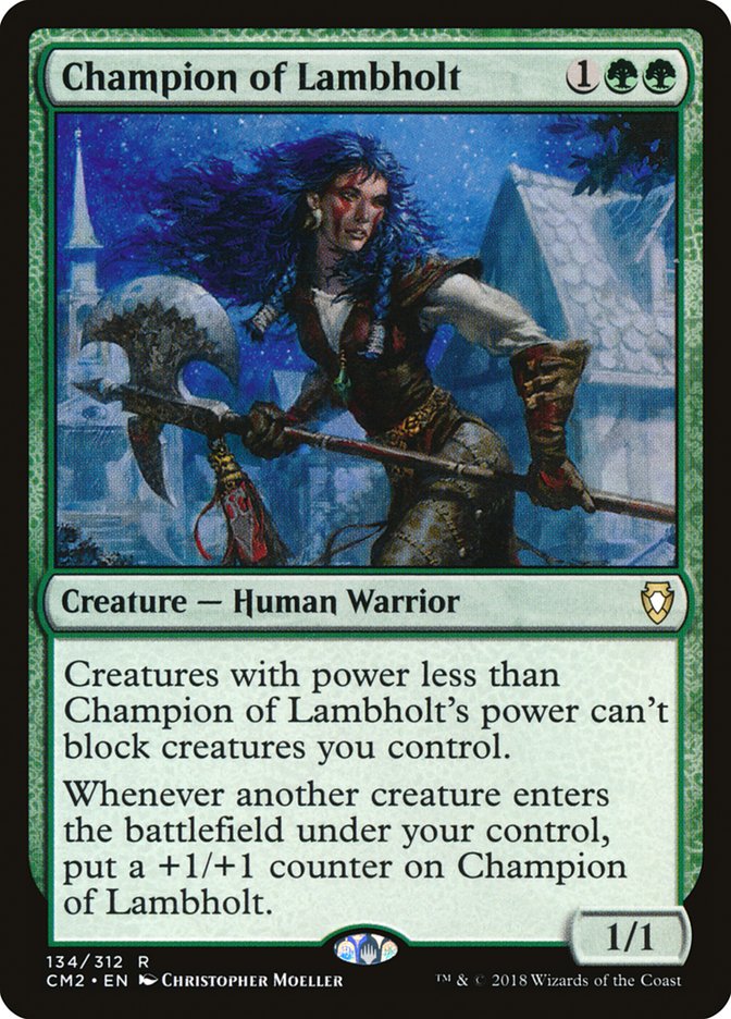 Champion of Lambholt [Commander Anthology Volume II] | Galaxy Games LLC