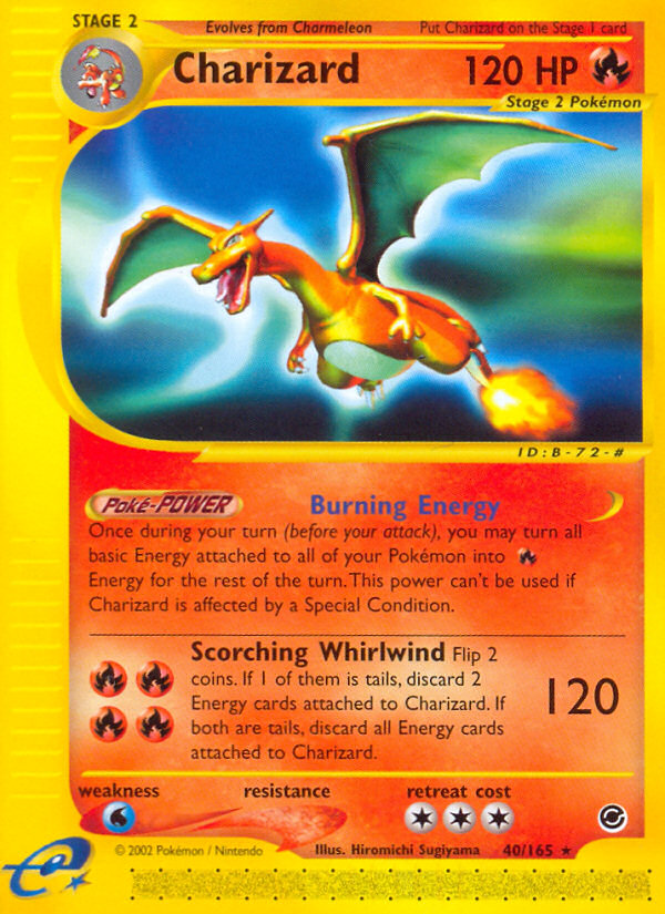 Charizard (40/165) [Expedition: Base Set] | Galaxy Games LLC