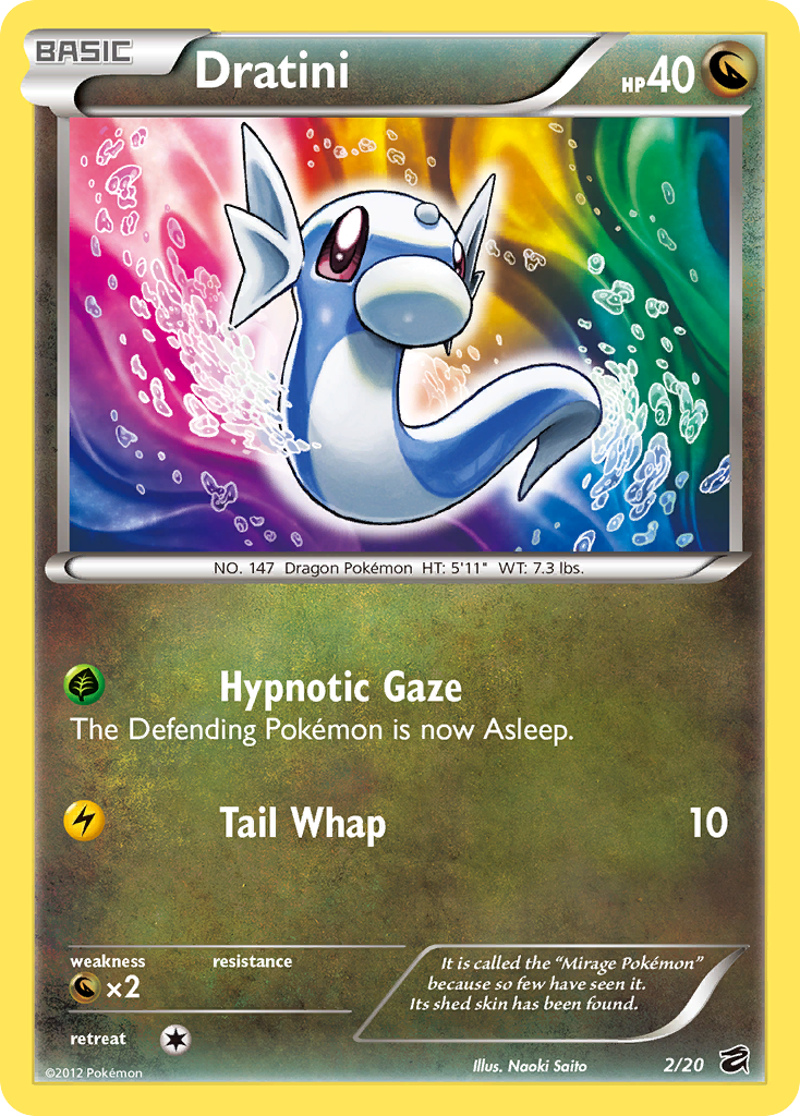 Dratini (2/20) [Black & White: Dragon Vault] | Galaxy Games LLC