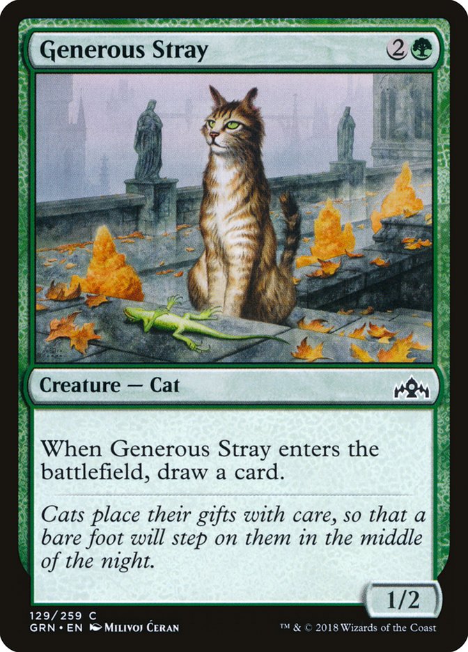 Generous Stray [Guilds of Ravnica] | Galaxy Games LLC