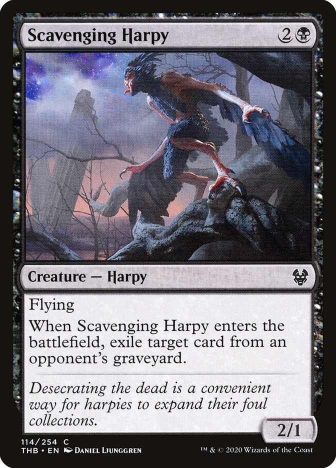 Scavenging Harpy [Theros Beyond Death] | Galaxy Games LLC
