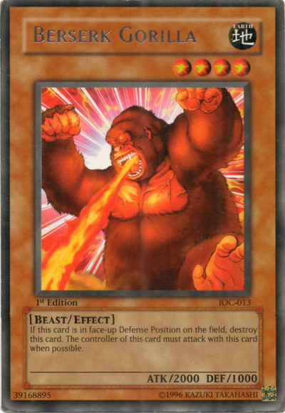 Berserk Gorilla [IOC-013] Rare | Galaxy Games LLC