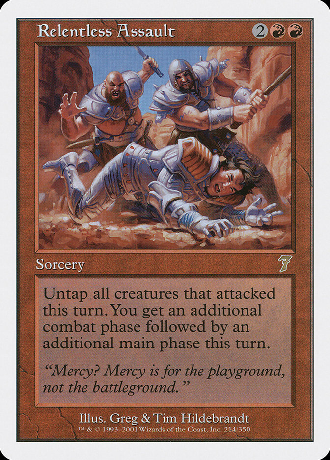 Relentless Assault [Seventh Edition] | Galaxy Games LLC