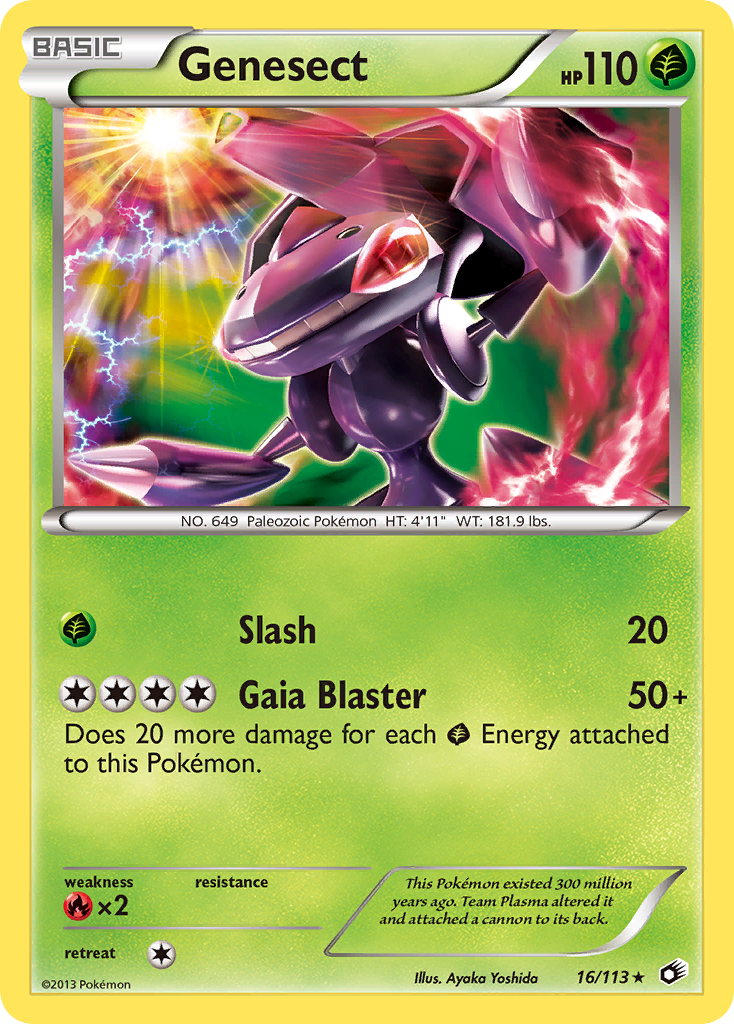 Genesect (16/113) [Black & White: Legendary Treasures] | Galaxy Games LLC