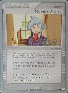 Steven's Advice (92/101) (Eeveelutions - Jimmy Ballard) [World Championships 2006] | Galaxy Games LLC