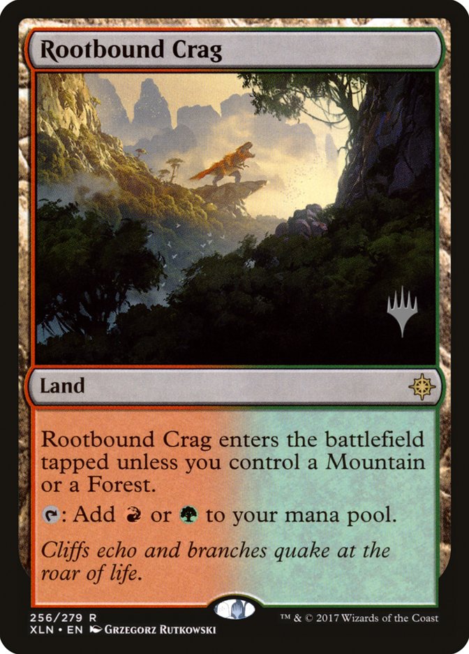 Rootbound Crag (Promo Pack) [Ixalan Promos] | Galaxy Games LLC