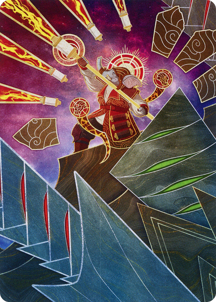 Quintorius, Loremaster Art Card (63) [March of the Machine Art Series] | Galaxy Games LLC