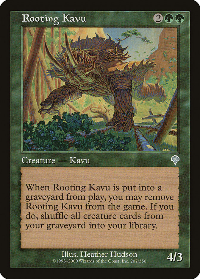 Rooting Kavu [Invasion] | Galaxy Games LLC