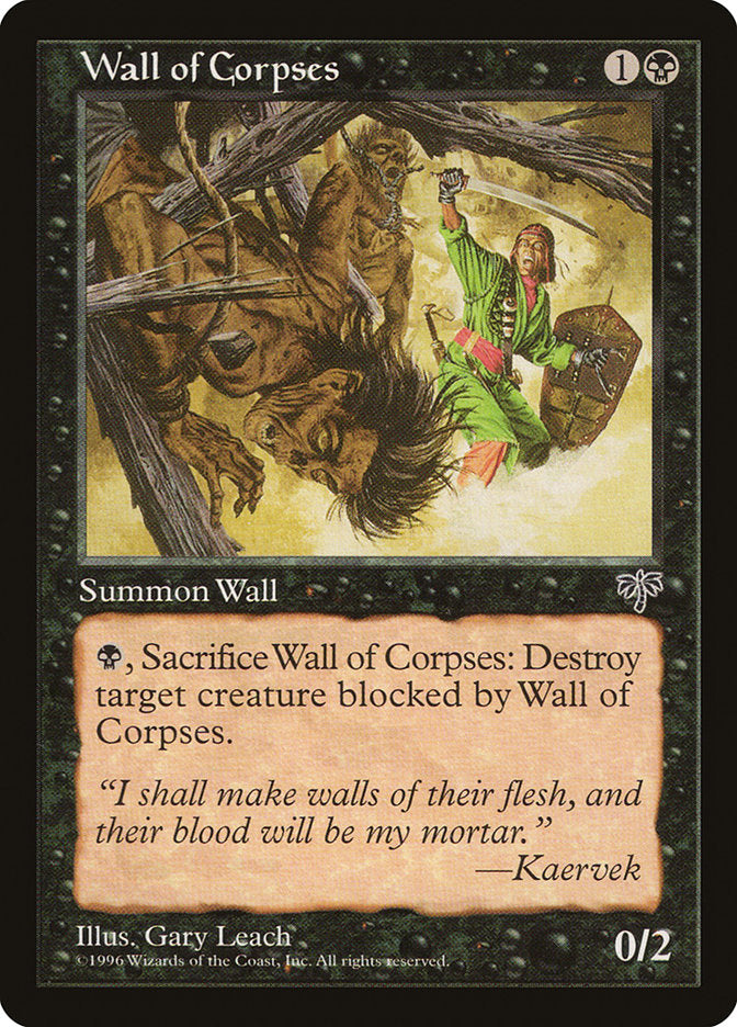 Wall of Corpses [Mirage] | Galaxy Games LLC