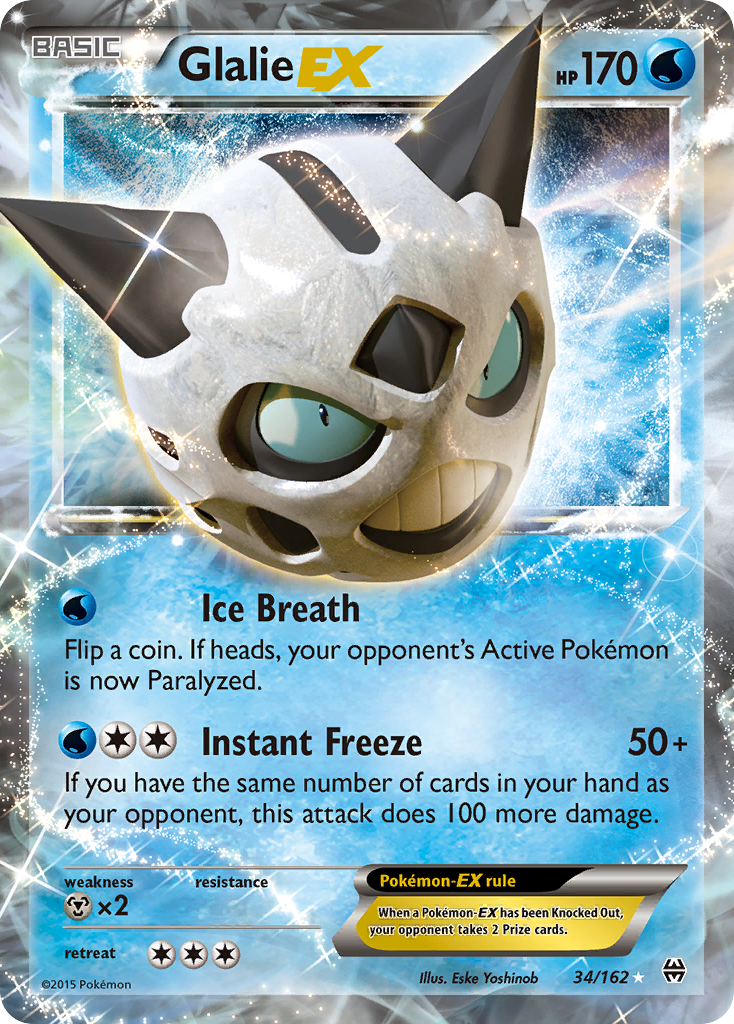 Glalie EX (34/162) [XY: BREAKthrough] | Galaxy Games LLC