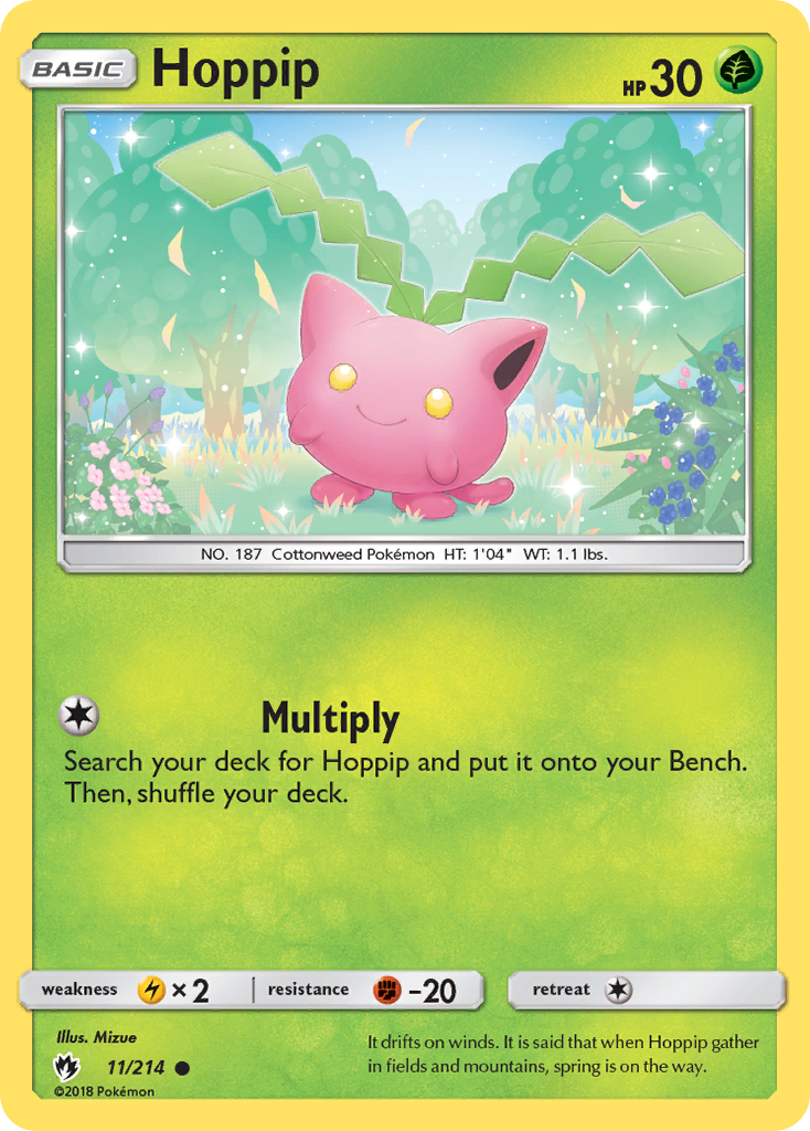 Hoppip (11/214) [Sun & Moon: Lost Thunder] | Galaxy Games LLC