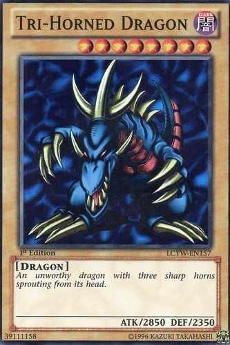 Tri-Horned Dragon [LCYW-EN157] Super Rare | Galaxy Games LLC