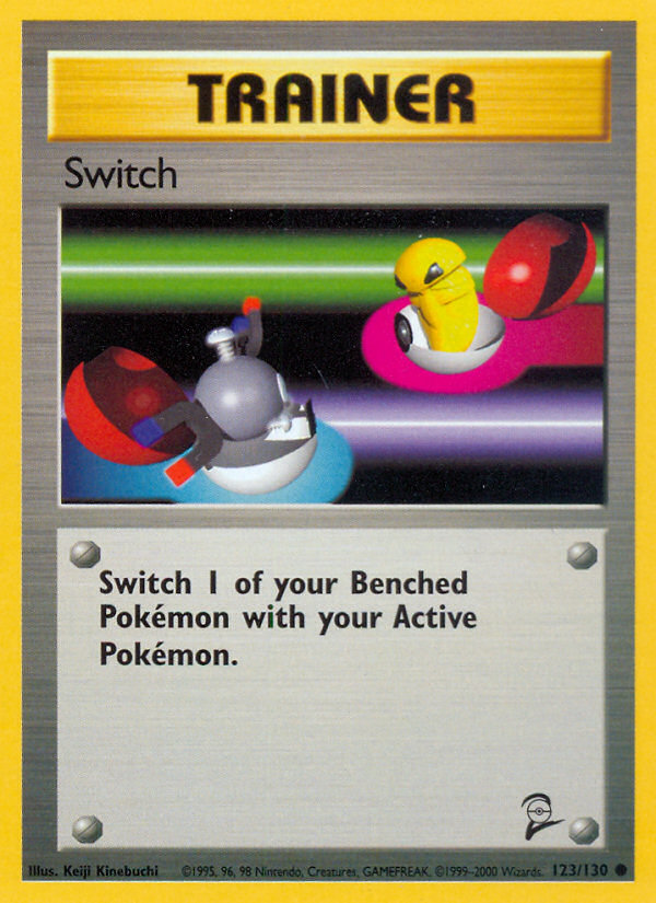 Switch (123/130) [Base Set 2] | Galaxy Games LLC