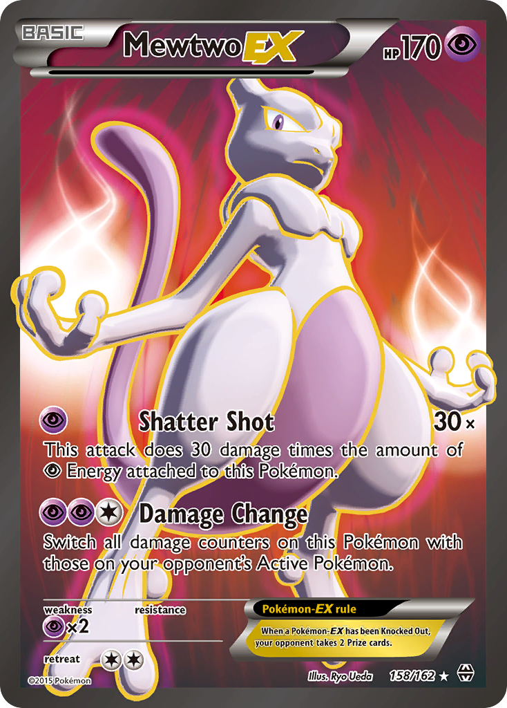 Mewtwo EX (158/162) [XY: BREAKthrough] – Galaxy Games LLC