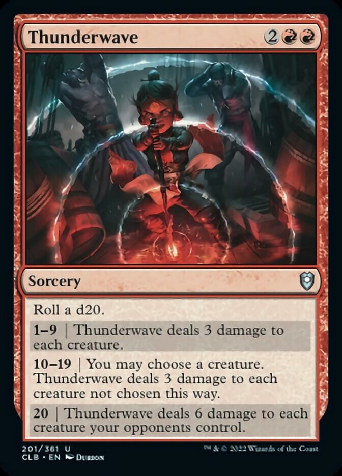Thunderwave [Commander Legends: Battle for Baldur's Gate] | Galaxy Games LLC