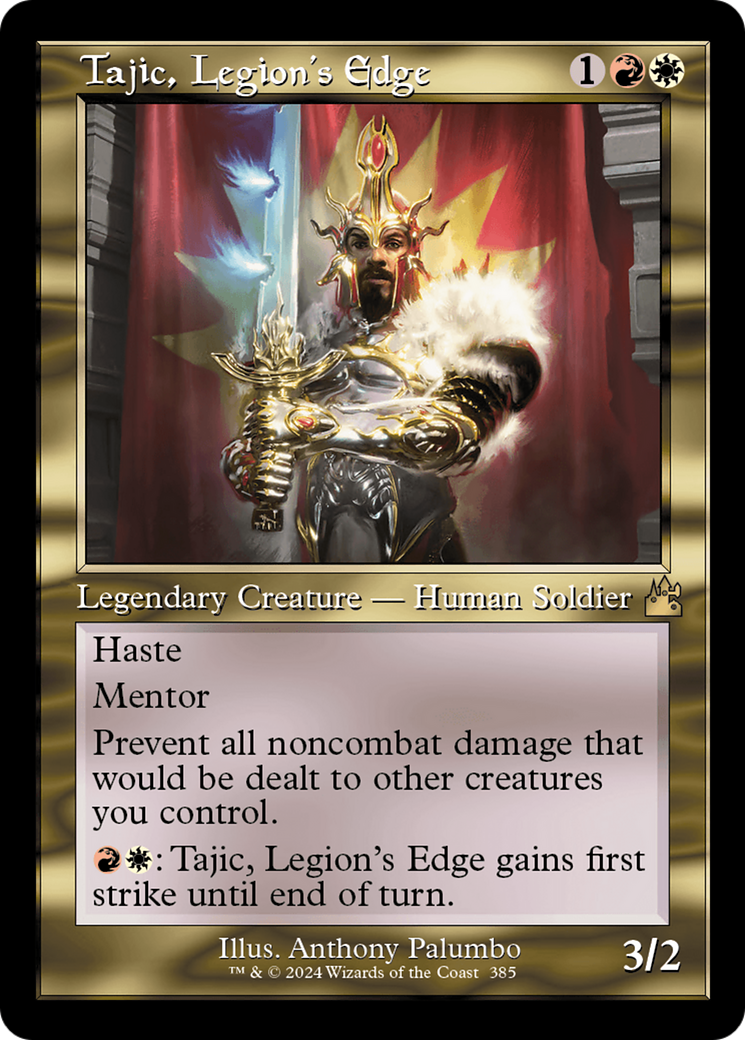 Tajic, Legion's Edge (Retro Frame) [Ravnica Remastered] | Galaxy Games LLC