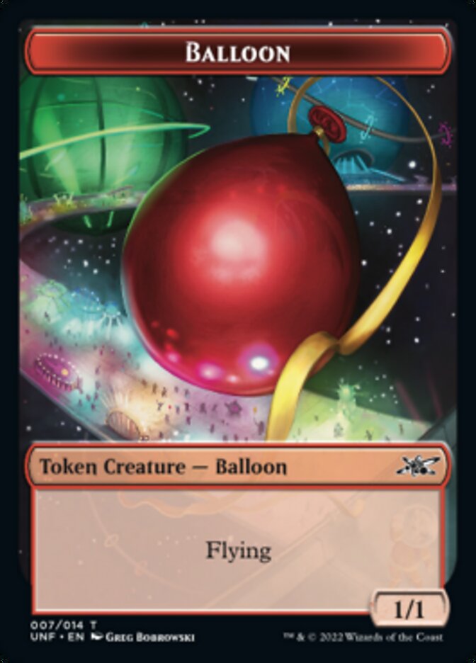 Balloon Token [Unfinity Tokens] | Galaxy Games LLC